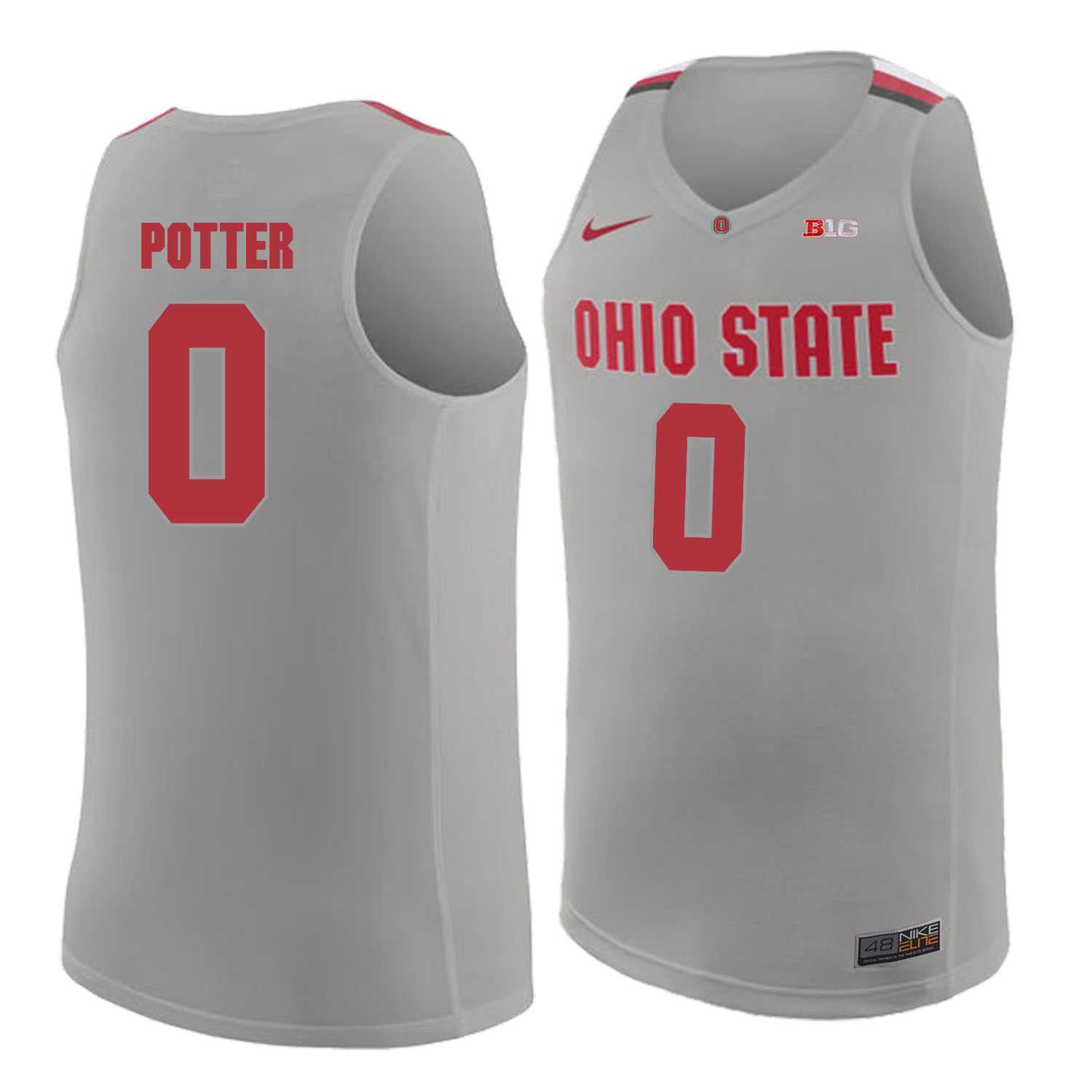 Ohio State Buckeyes #0 Micah Potter Gray College Basketball Jersey Dzhi,We sell and wholesale Ohio State Buckeyes #0 Micah Potter Gray College Basketball Jersey Dzhi on line form chian!